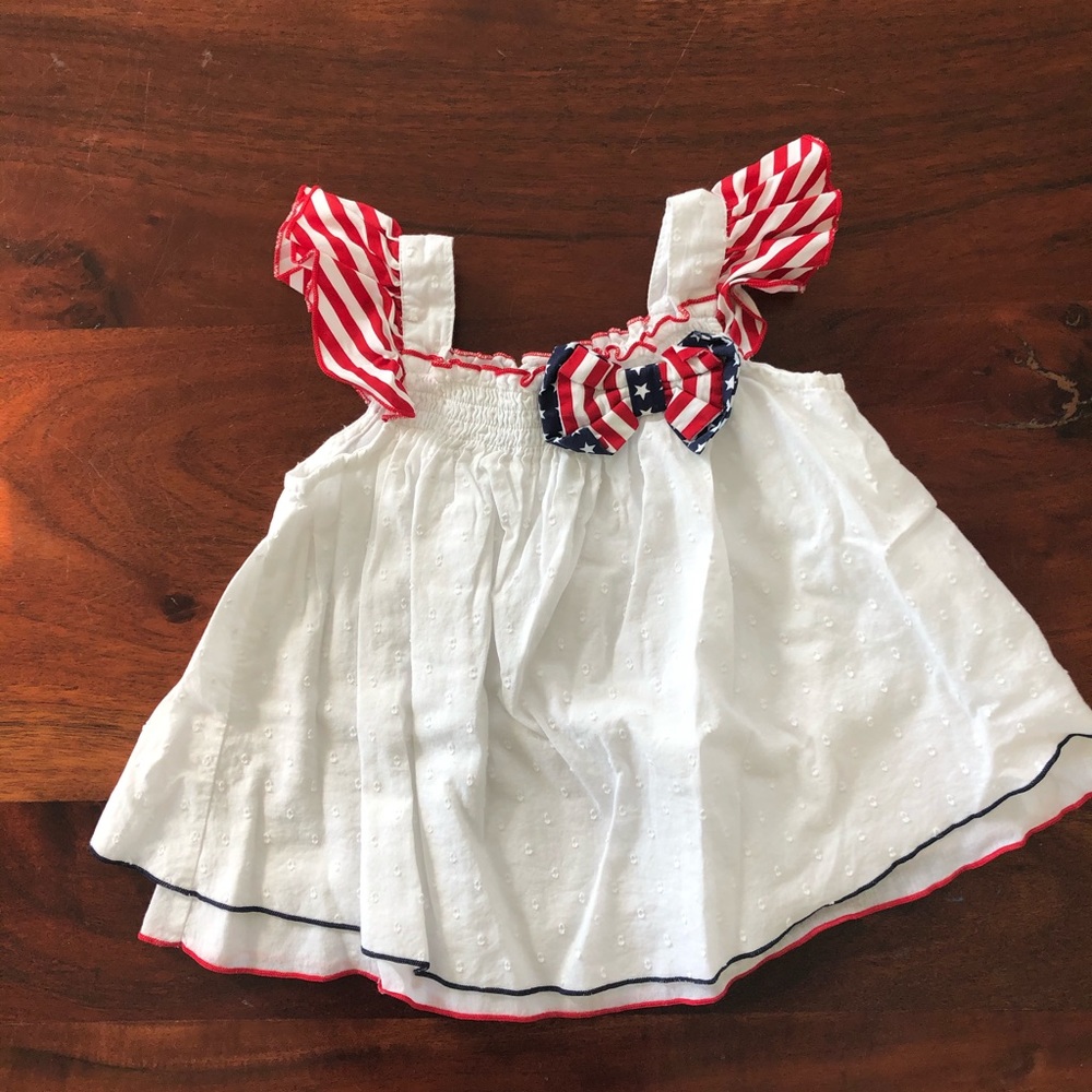 Red, White, and Blue Top